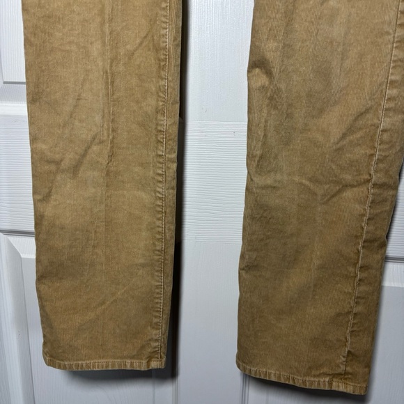 AG ADRIANO GOLDSCHMIED Mens 34x34 Everett Slim Corduroy Pants Camel Khaki - Picture 8 of 9